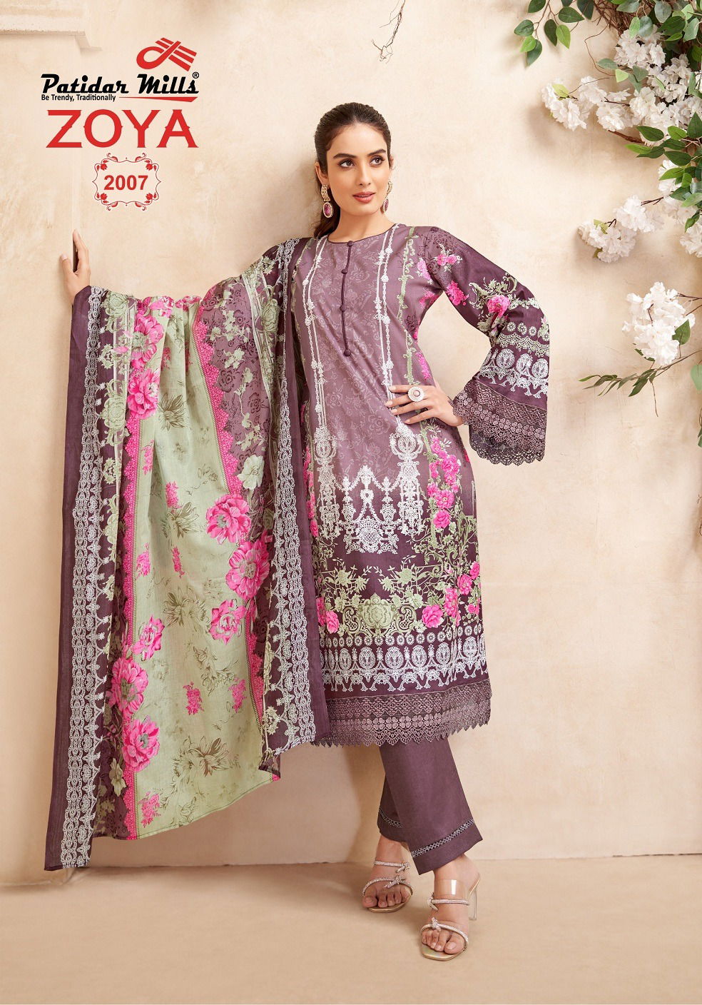 Zoya Vol 2 By Patidar Lawn Cotton Printed Dress Material Surat Wholesale Market